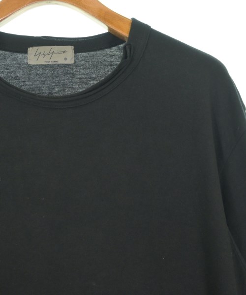 yohji yamamoto POUR HOMME（ヨウジヤマモトプールオム）Tシャツ・カットソー 黒 サイズ:3(M位) メンズ/2200675719025