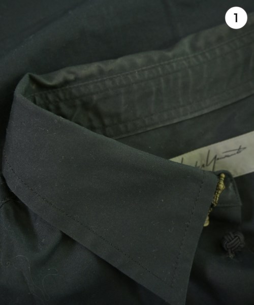 yohji yamamoto POUR HOMME（ヨウジヤマモトプールオム）カジュアルシャツ 黒 サイズ:4(L位) メンズ/2200675719056