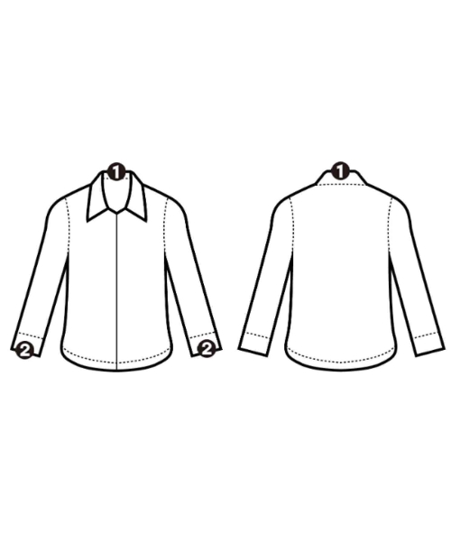 yohji yamamoto POUR HOMME（ヨウジヤマモトプールオム）カジュアルシャツ 黒 サイズ:3(M位) メンズ/2200675719063