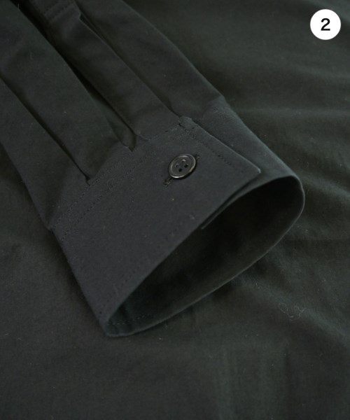 yohji yamamoto POUR HOMME（ヨウジヤマモトプールオム）カジュアルシャツ 黒 サイズ:3(M位) メンズ/2200675719063