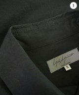 yohji yamamoto POUR HOMME（ヨウジヤマモトプールオム）カジュアルシャツ 黒 サイズ:3(M位) メンズ/2200675719063