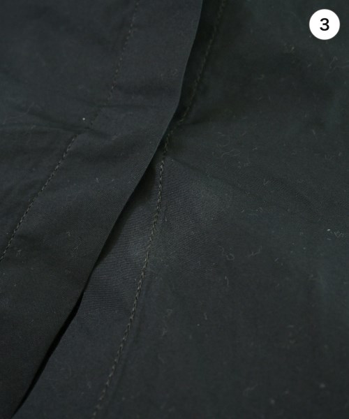 yohji yamamoto POUR HOMME（ヨウジヤマモトプールオム）カジュアルシャツ 黒 サイズ:3(M位) メンズ/2200675719131