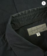 yohji yamamoto POUR HOMME（ヨウジヤマモトプールオム）カジュアルシャツ 黒 サイズ:3(M位) メンズ/2200675719131