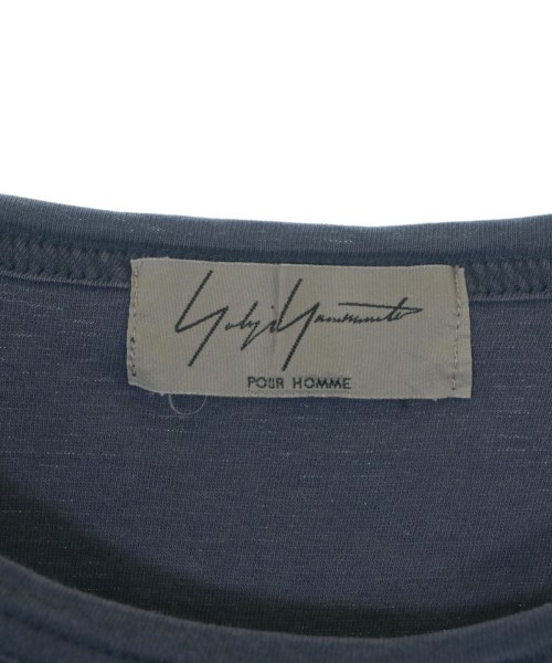 yohji yamamoto POUR HOMME（ヨウジヤマモトプールオム）Tシャツ・カットソー 紺 サイズ:3(M位) メンズ/2200675726030