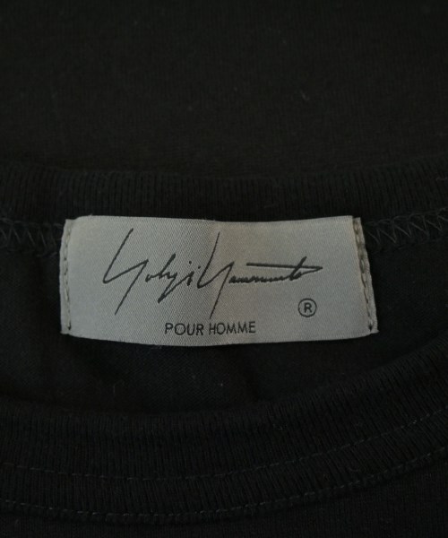 yohji yamamoto POUR HOMME（ヨウジヤマモトプールオム）Tシャツ・カットソー 黒 サイズ:3(M位) メンズ/2200676316025