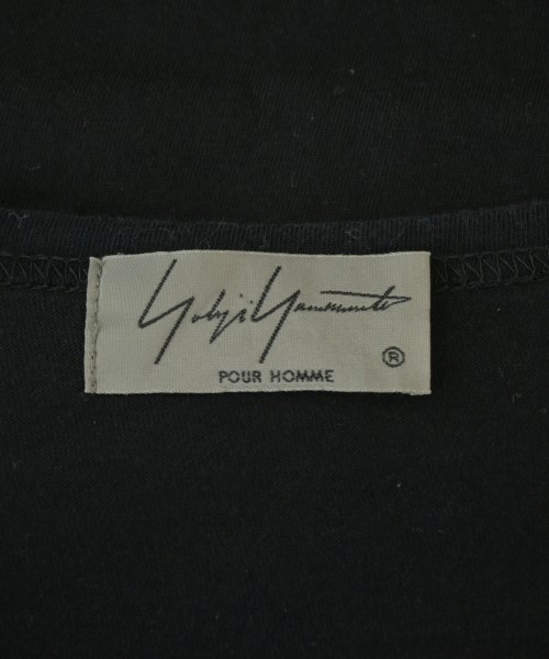yohji yamamoto POUR HOMME（ヨウジヤマモトプールオム）Tシャツ・カットソー 黒 サイズ:3(M位) メンズ/2200676316032