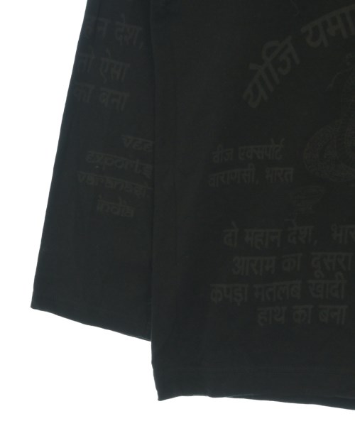 yohji yamamoto POUR HOMME（ヨウジヤマモトプールオム）Tシャツ・カットソー 黒 サイズ:3(M位) メンズ/2200676316124