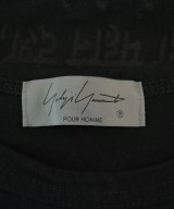 yohji yamamoto POUR HOMME（ヨウジヤマモトプールオム）Tシャツ・カットソー 黒 サイズ:3(M位) メンズ/2200676316124