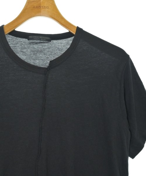 yohji yamamoto POUR HOMME（ヨウジヤマモトプールオム）Tシャツ・カットソー 黒 サイズ:1(XS位) メンズ/2200676832020