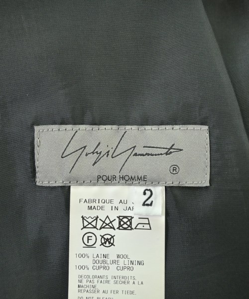 yohji yamamoto POUR HOMME（ヨウジヤマモトプールオム）その他 黒 サイズ:2(S位) メンズ/2200677233024