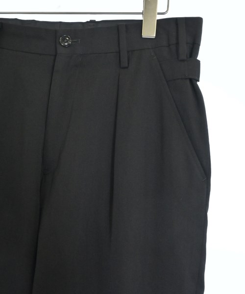 yohji yamamoto POUR HOMME（ヨウジヤマモトプールオム）スラックス 黒 サイズ:4(L位) メンズ/2200677996011