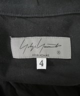 yohji yamamoto POUR HOMME（ヨウジヤマモトプールオム）カジュアルシャツ 黒 サイズ:4(L位) メンズ/2200674974159