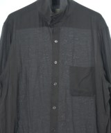 yohji yamamoto POUR HOMME（ヨウジヤマモトプールオム）カジュアルシャツ 黒 サイズ:4(L位) メンズ/2200674974159
