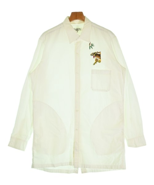 yohji yamamoto POUR HOMME(ヨウジヤマモトプールオム)カジュアルシャツ 白 サイズ:3(M位)/2200678371015