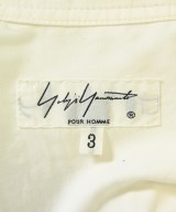 yohji yamamoto POUR HOMME（ヨウジヤマモトプールオム）カジュアルシャツ 白 サイズ:3(M位) メンズ/2200678371015