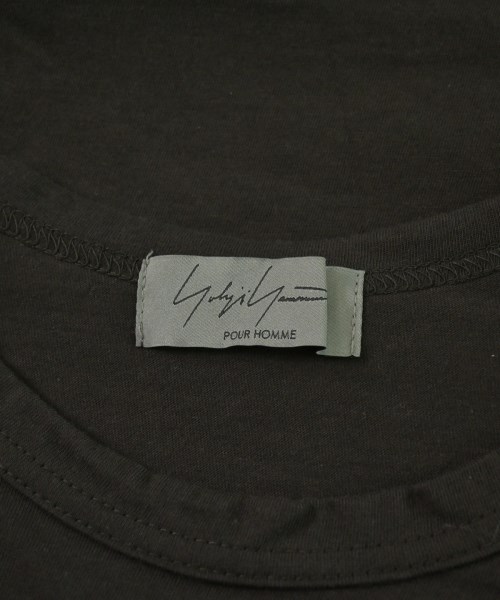 yohji yamamoto POUR HOMME（ヨウジヤマモトプールオム）Tシャツ・カットソー グレー サイズ:3(M位) メンズ/2200678597064
