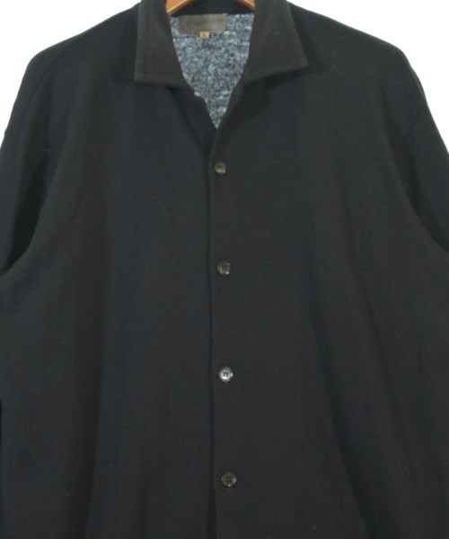 yohji yamamoto POUR HOMME（ヨウジヤマモトプールオム）カジュアルシャツ 黒 サイズ:2(S位) メンズ/2200678648162