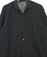 yohji yamamoto POUR HOMME（ヨウジヤマモトプールオム）カジュアルシャツ 黒 サイズ:2(S位) メンズ/2200678648162