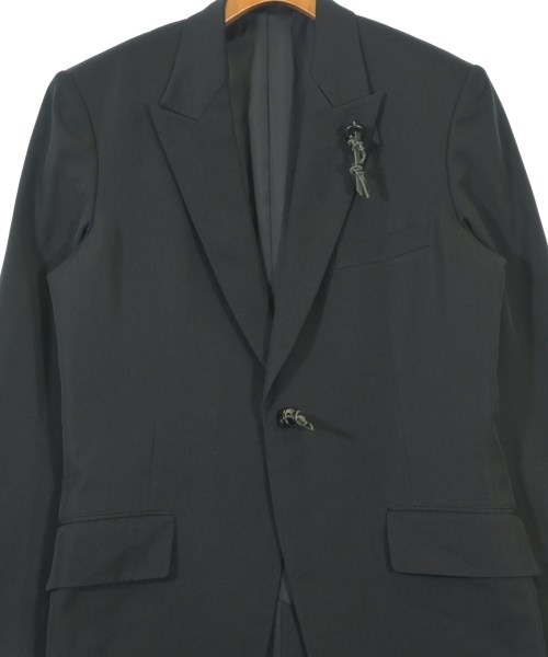 yohji yamamoto POUR HOMME（ヨウジヤマモトプールオム）テーラードジャケット 黒 サイズ:4(L位) メンズ/2200678648209