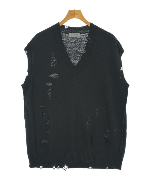 yohji yamamoto POUR HOMME(ヨウジヤマモトプールオム)ベスト 黒 サイズ:3(M位)/2200679374046