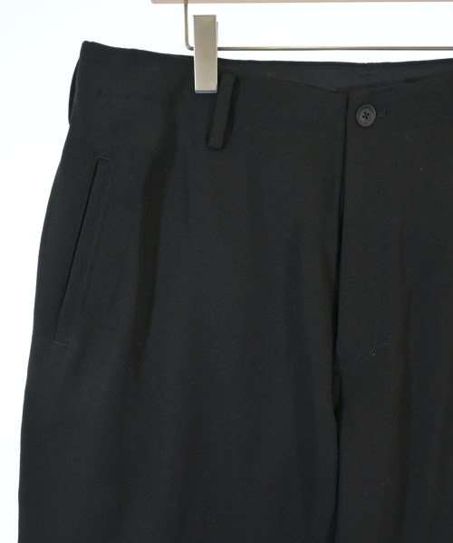 yohji yamamoto POUR HOMME（ヨウジヤマモトプールオム）スラックス 黒 サイズ:3(M位) メンズ/2200672861130