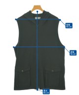 yohji yamamoto POUR HOMME（ヨウジヤマモトプールオム）ベスト 黒 サイズ:3(M位) メンズ/2200680143037