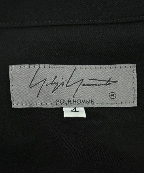 yohji yamamoto POUR HOMME（ヨウジヤマモトプールオム）その他 黒 サイズ:4(L位) メンズ/2200680143044