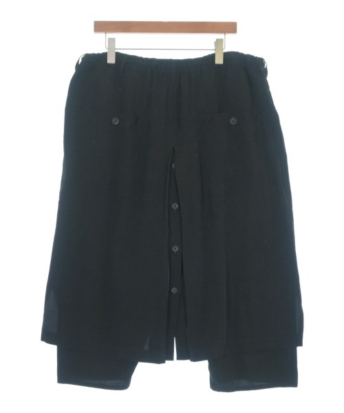 yohji yamamoto POUR HOMME（ヨウジヤマモトプールオム）ショートパンツ 黒 サイズ:3(M位) メンズ/2200680143082
