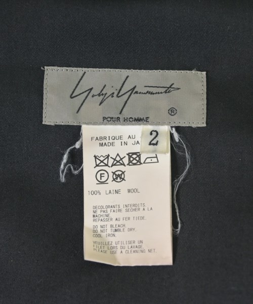 yohji yamamoto POUR HOMME（ヨウジヤマモトプールオム）その他 黒 サイズ:2(S位) メンズ/2200680143136