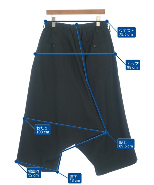 yohji yamamoto POUR HOMME（ヨウジヤマモトプールオム）その他 黒 サイズ:2(S位) メンズ/2200680143136