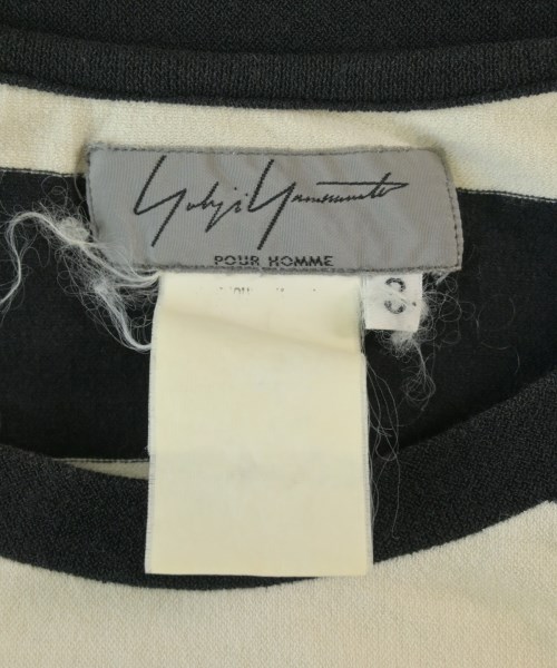 yohji yamamoto POUR HOMME（ヨウジヤマモトプールオム）Tシャツ・カットソー 白 サイズ:3(M位) メンズ/2200680143433