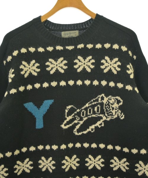 yohji yamamoto POUR HOMME（ヨウジヤマモトプールオム）ニット・セーター 黒 サイズ:-(L位) メンズ/2200680438034
