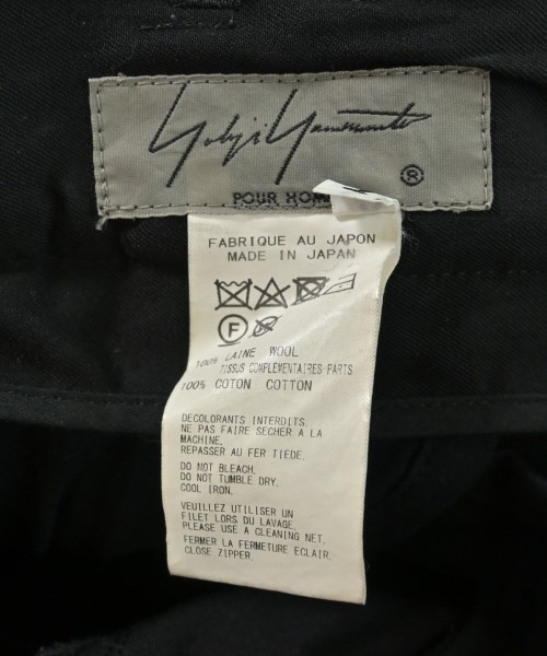 yohji yamamoto POUR HOMME（ヨウジヤマモトプールオム）その他 黒 サイズ:2(S位) メンズ/2200681199033