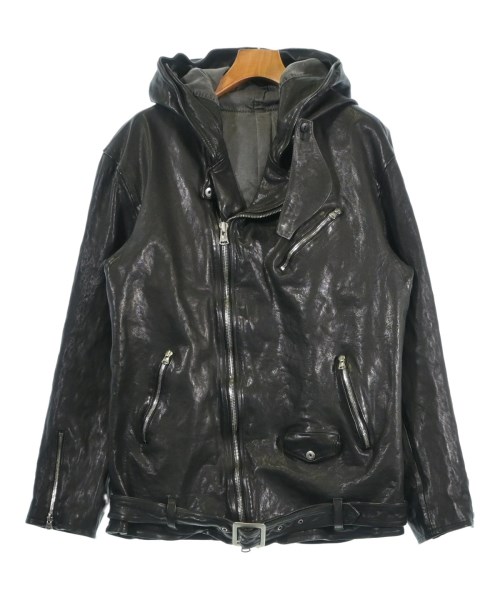 yohji yamamoto POUR HOMME(ヨウジヤマモトプールオム)ライダース 黒 サイズ:5(XL位)/2200681858015