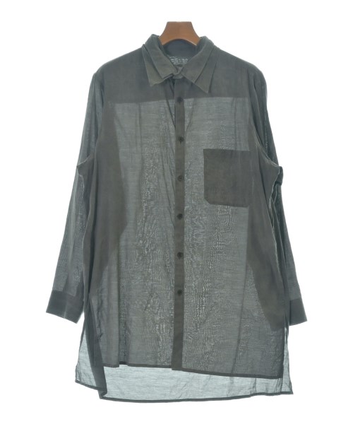 yohji yamamoto POUR HOMME(ヨウジヤマモトプールオム)カジュアルシャツ グレー サイズ:2(S位)/2200694045044