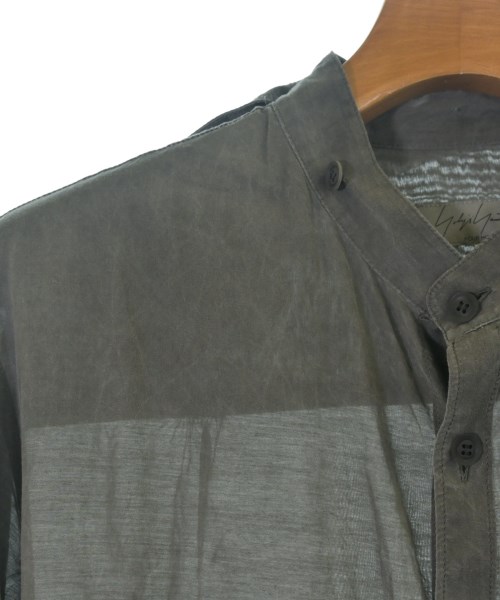 yohji yamamoto POUR HOMME（ヨウジヤマモトプールオム）カジュアルシャツ グレー サイズ:2(S位) メンズ/2200694045044