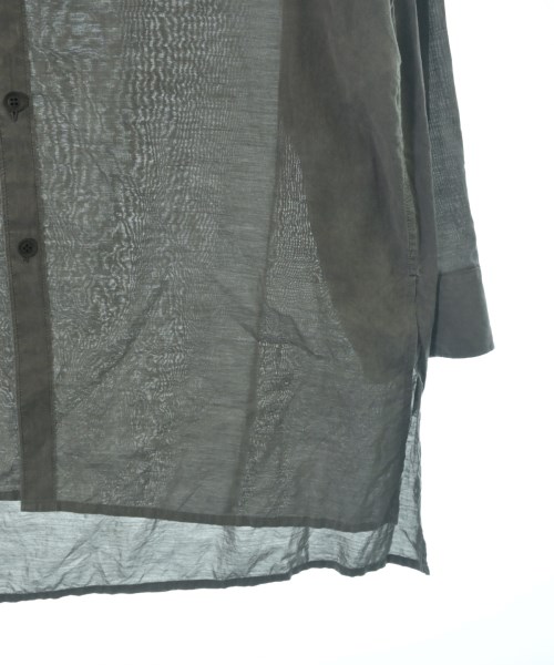 yohji yamamoto POUR HOMME（ヨウジヤマモトプールオム）カジュアルシャツ グレー サイズ:2(S位) メンズ/2200694045044