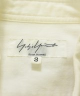 yohji yamamoto POUR HOMME（ヨウジヤマモトプールオム）カジュアルシャツ 白 サイズ:3(M位) メンズ/2200694699049