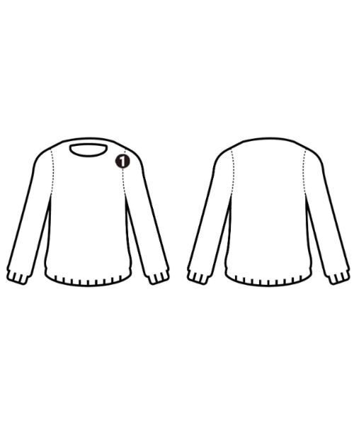 yohji yamamoto POUR HOMME（ヨウジヤマモトプールオム）ニット・セーター グレー サイズ:3(M位) メンズ/2200694973095