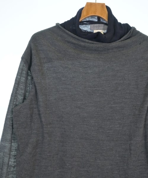 yohji yamamoto POUR HOMME（ヨウジヤマモトプールオム）ニット・セーター グレー サイズ:3(M位) メンズ/2200694973095