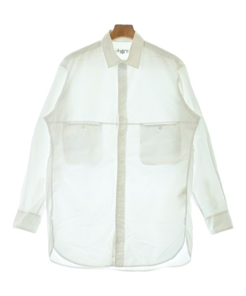 yohji yamamoto POUR HOMME(ヨウジヤマモトプールオム)カジュアルシャツ 白 サイズ:3(M位)/2200694973149
