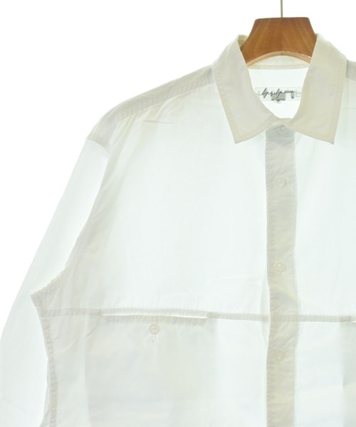 yohji yamamoto POUR HOMME（ヨウジヤマモトプールオム）カジュアルシャツ 白 サイズ:3(M位) メンズ/2200694973149