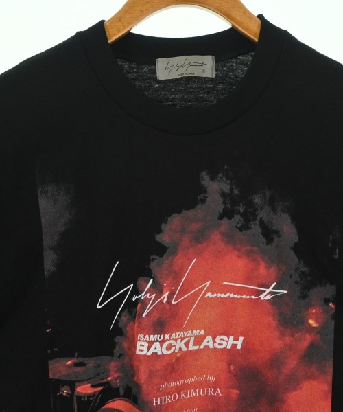 yohji yamamoto POUR HOMME（ヨウジヤマモトプールオム）Tシャツ・カットソー 黒 サイズ:3(M位) メンズ/2200695508012
