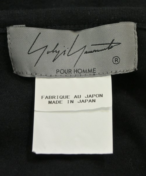 yohji yamamoto POUR HOMME（ヨウジヤマモトプールオム）Tシャツ・カットソー 黒 サイズ:-(M位) メンズ/2200696089039