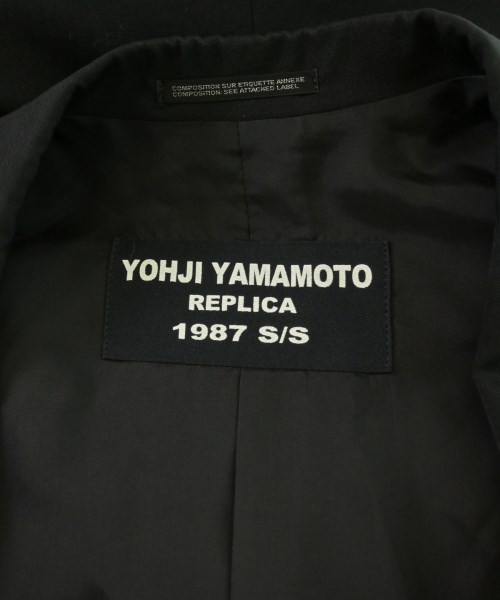 yohji yamamoto POUR HOMME（ヨウジヤマモトプールオム）テーラードジャケット 黒 サイズ:3(M位) メンズ/2200696477010