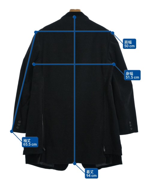 yohji yamamoto POUR HOMME（ヨウジヤマモトプールオム）その他 黒 サイズ:3(M位) メンズ/2200696477058