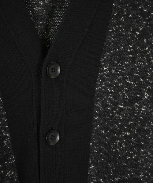 yohji yamamoto POUR HOMME（ヨウジヤマモトプールオム）カーディガン 黒 サイズ:3(M位) メンズ/2200696477065