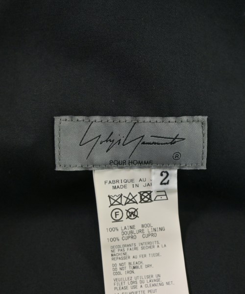 yohji yamamoto POUR HOMME（ヨウジヤマモトプールオム）その他 黒 サイズ:2(S位) メンズ/2200696477096