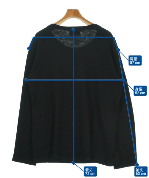 yohji yamamoto POUR HOMME（ヨウジヤマモトプールオム）ニット・セーター 黒 サイズ:3(M位) メンズ/2200696477133