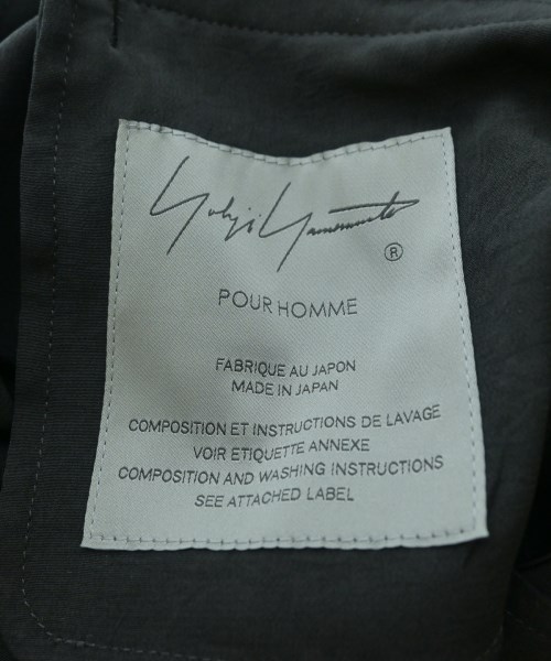 yohji yamamoto POUR HOMME（ヨウジヤマモトプールオム）カジュアルジャケット 黒 サイズ:-(XL位) メンズ/2200696708015